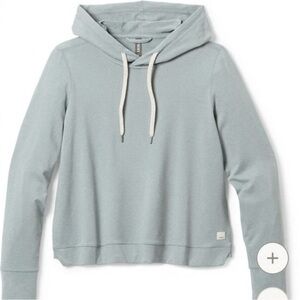 Vuori Halo Essential Element Hoodie Pale Blue